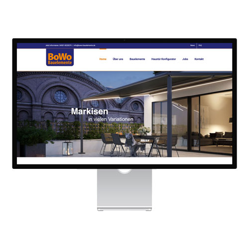 Webdesign für einen Fensterbauer aus Kastorf mit Fokus auf lokale Sichtbarkeit