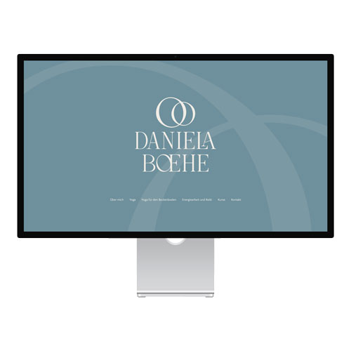 Webdesign für Daniela Boehe